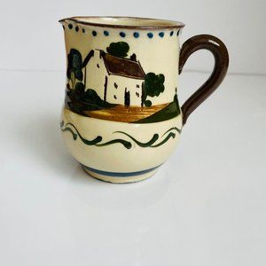 Torquay Devon Motto Ware Vintage Hand Painted Creamer ‘Say Little But Think Much
